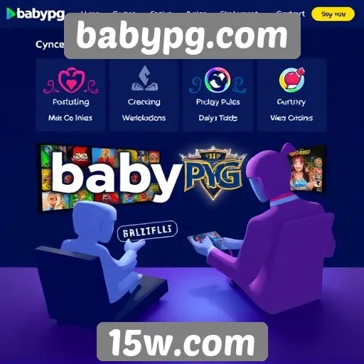 Recursos e funcionalidades do site babypg.com
