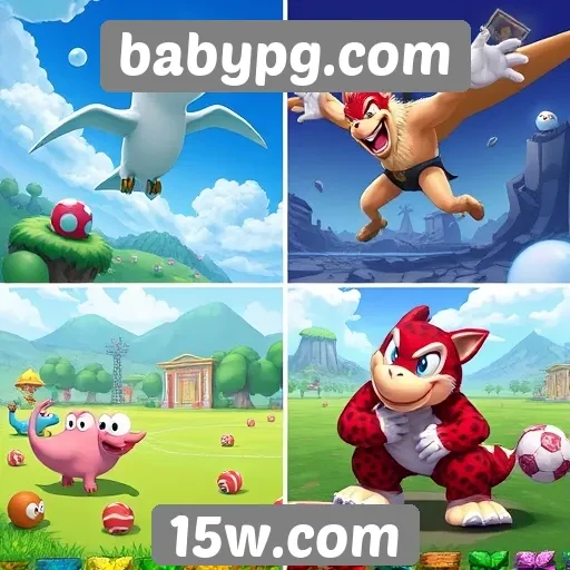 Comparação de gráficos nos jogos do babypg.com